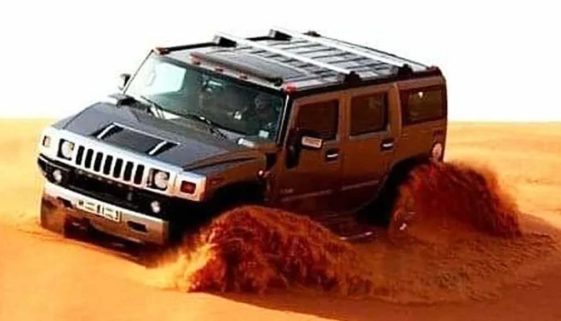 hummer desert safari dubai