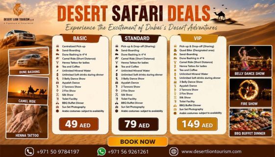 desert safari package