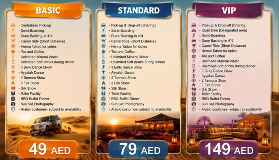 Dubai Desert Safari Packages